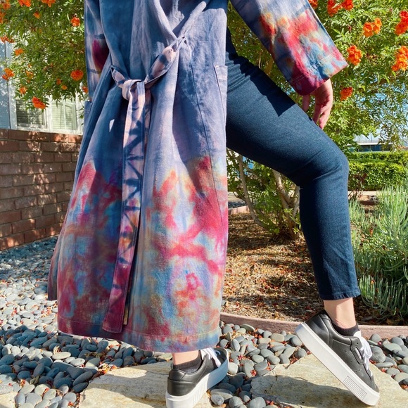 The Indigo Volley Kimono - Picture 5 of 5